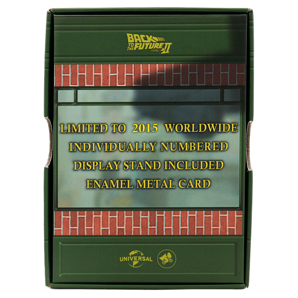 Back to the Future Limited Edition Sport Almanac Ingot