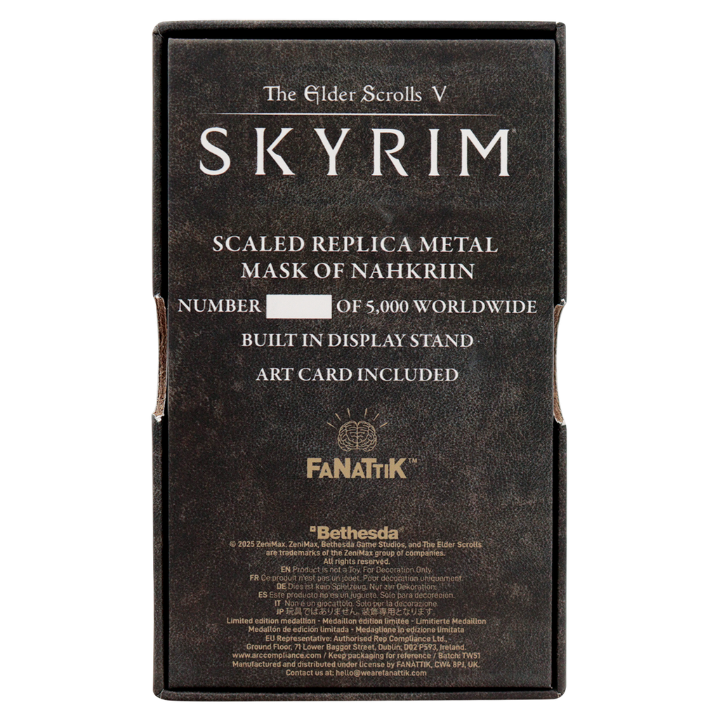 The Elder Scrolls V: Skyrim Nahkriin Dragon Priest Mask Replica - Limited Edition
