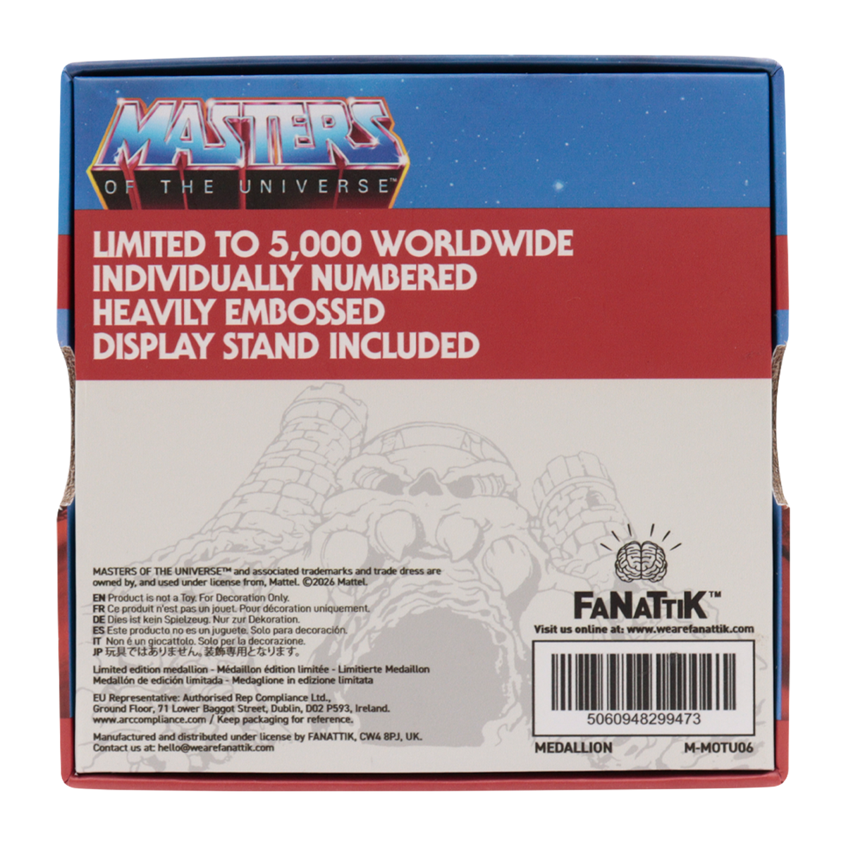 Masters of the Universe - Limited Edition He-Man vs Skeletor Medallion