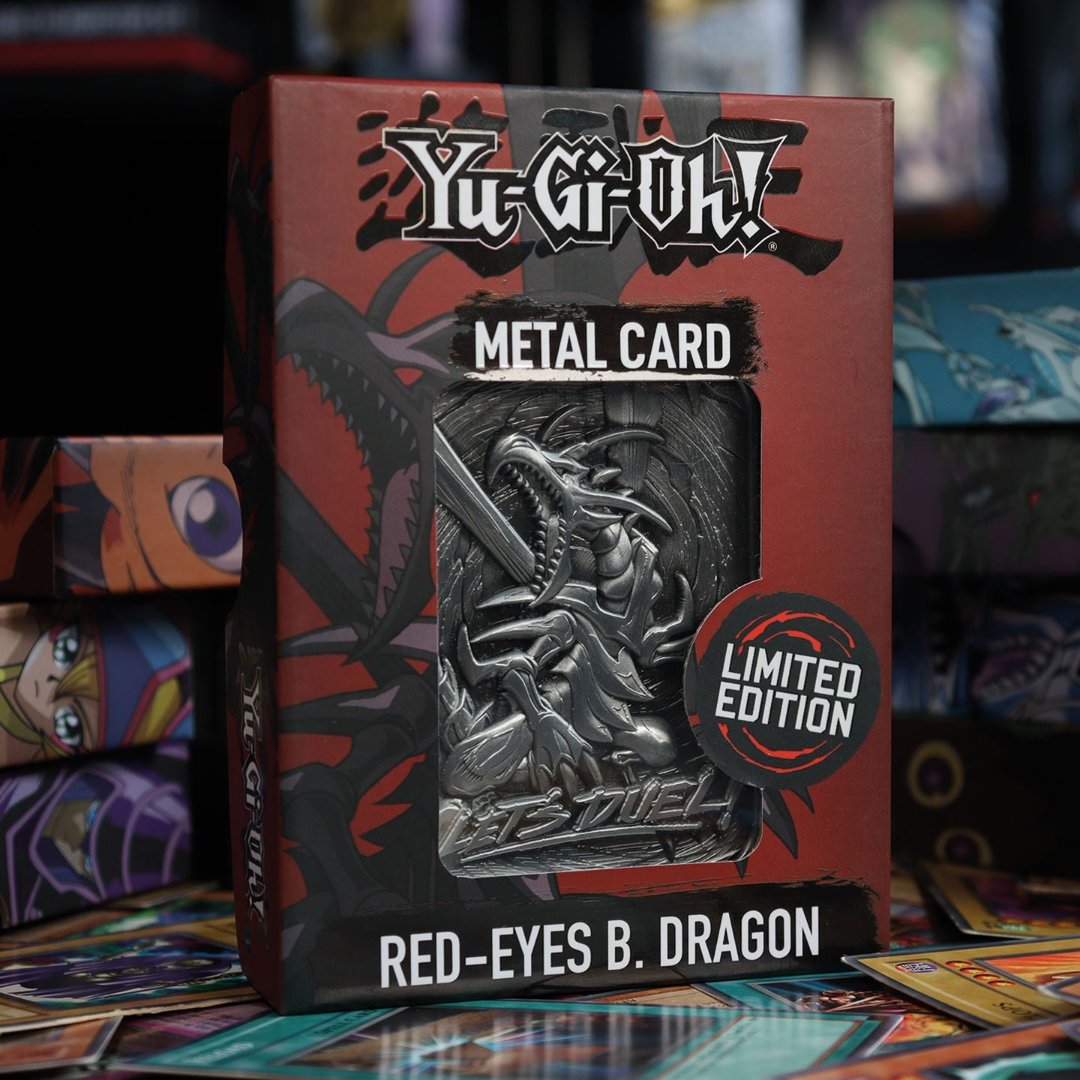 Yu-Gi-Oh! Limited Edition Red Eyes B. Dragon Metal Card