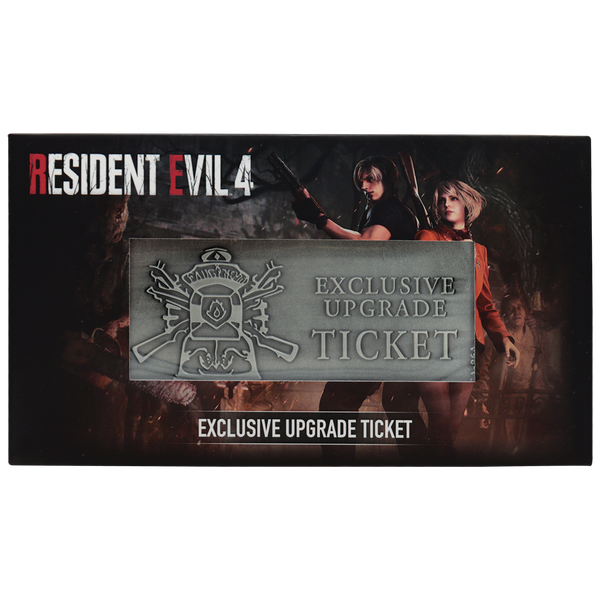Resident Evil 4 Metal Exclusive Upgrade Ticket