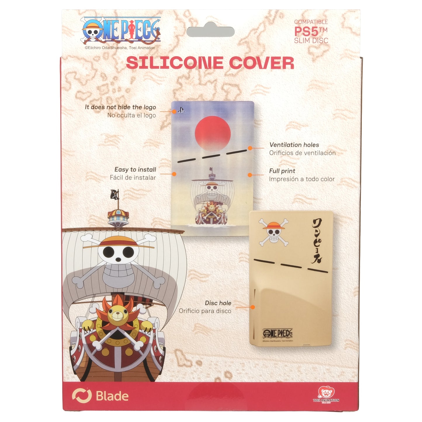 PS5 Slim Silicone Cover One Piece Thousand Sunny