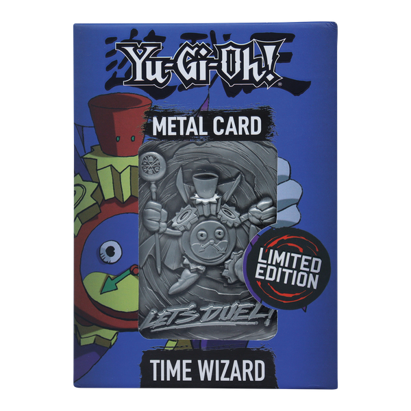 Yu-Gi-Oh! Limited Edition Time Wizard Metal Card