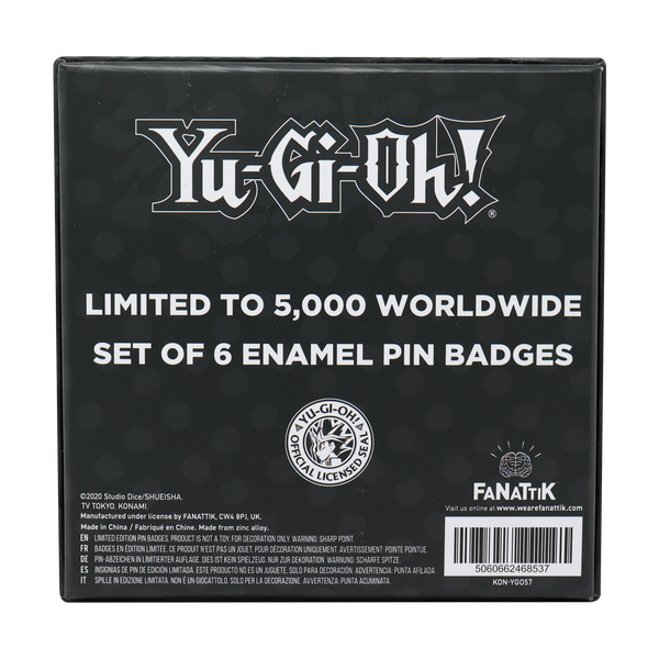 Yu-Gi-Oh! Limited Edition Set of 6 Kuriboh Brothers Pin Badges