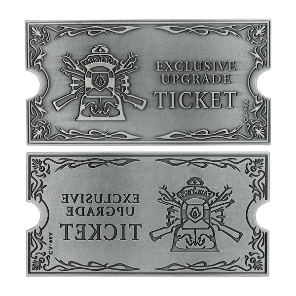 Resident Evil 4 Metal Exclusive Upgrade Ticket