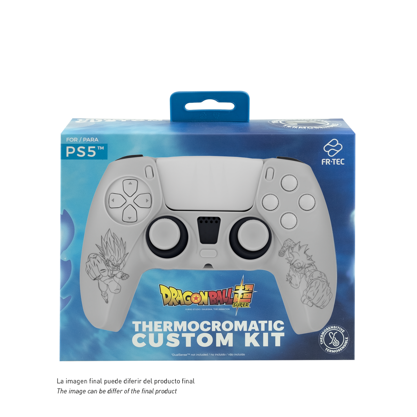 PS5 Dragon Ball Thermocromatic Silicone Skin + Grips