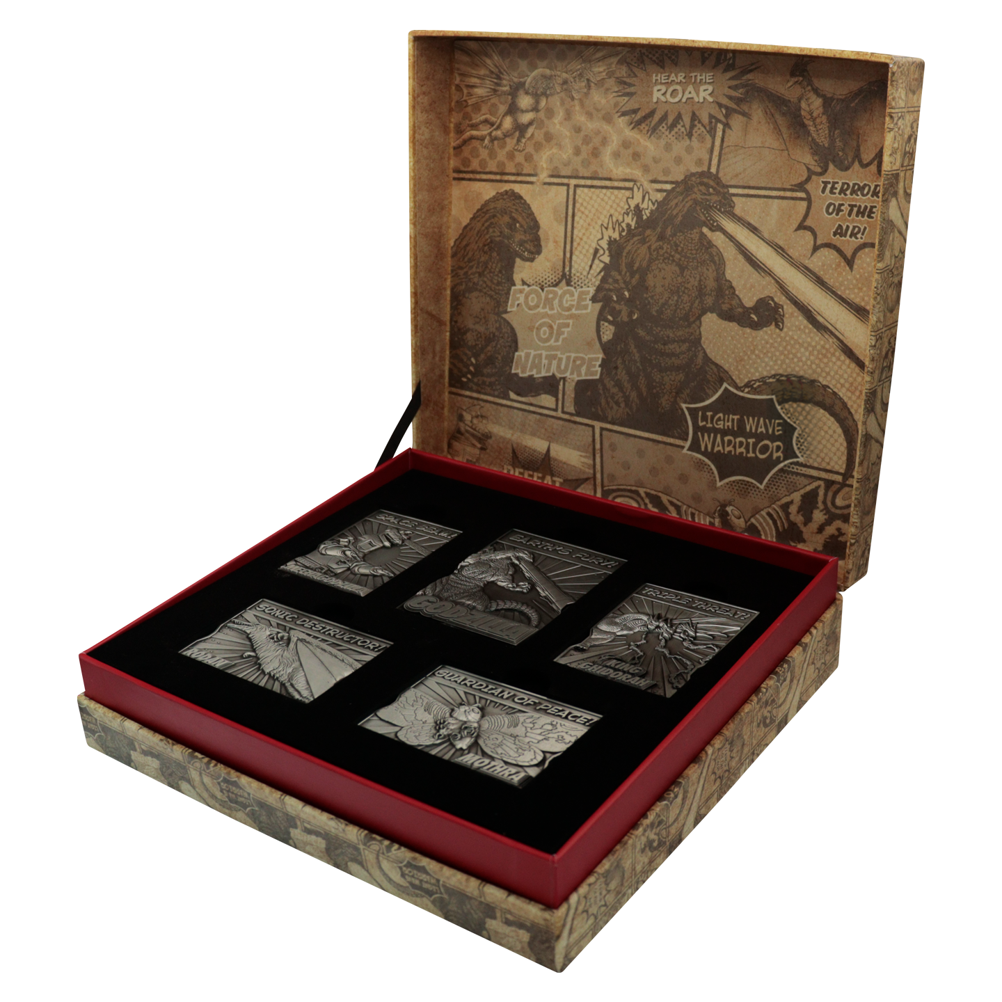 Godzilla 5 Piece Limited Edition Monsters Ingot Set