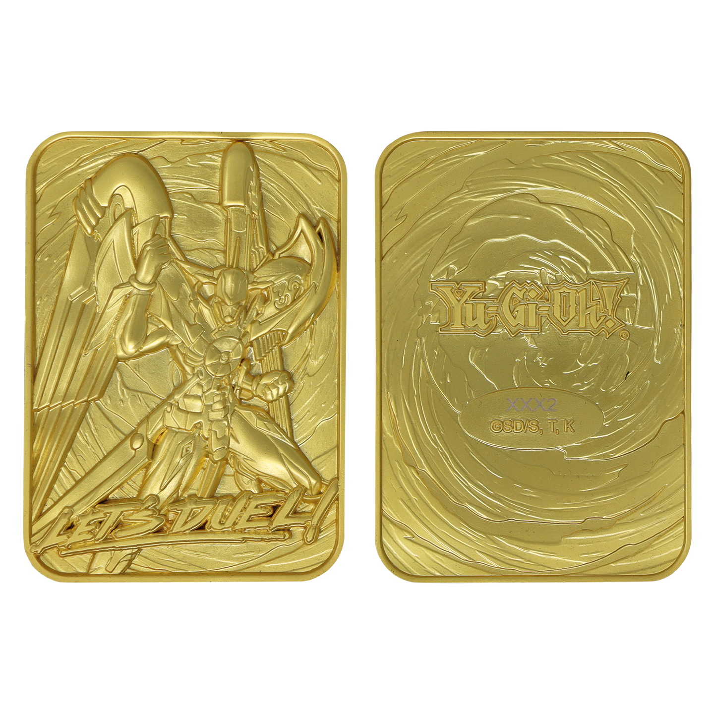 Yu-Gi-Oh! Limited Edition 24k Gold Plated Number 39: Utopia Metal Card