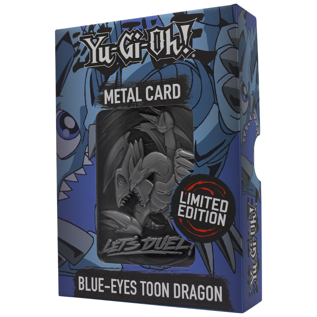 Yu-Gi-Oh! Limited Edition Blue Eyes Toon Dragon Metal Card