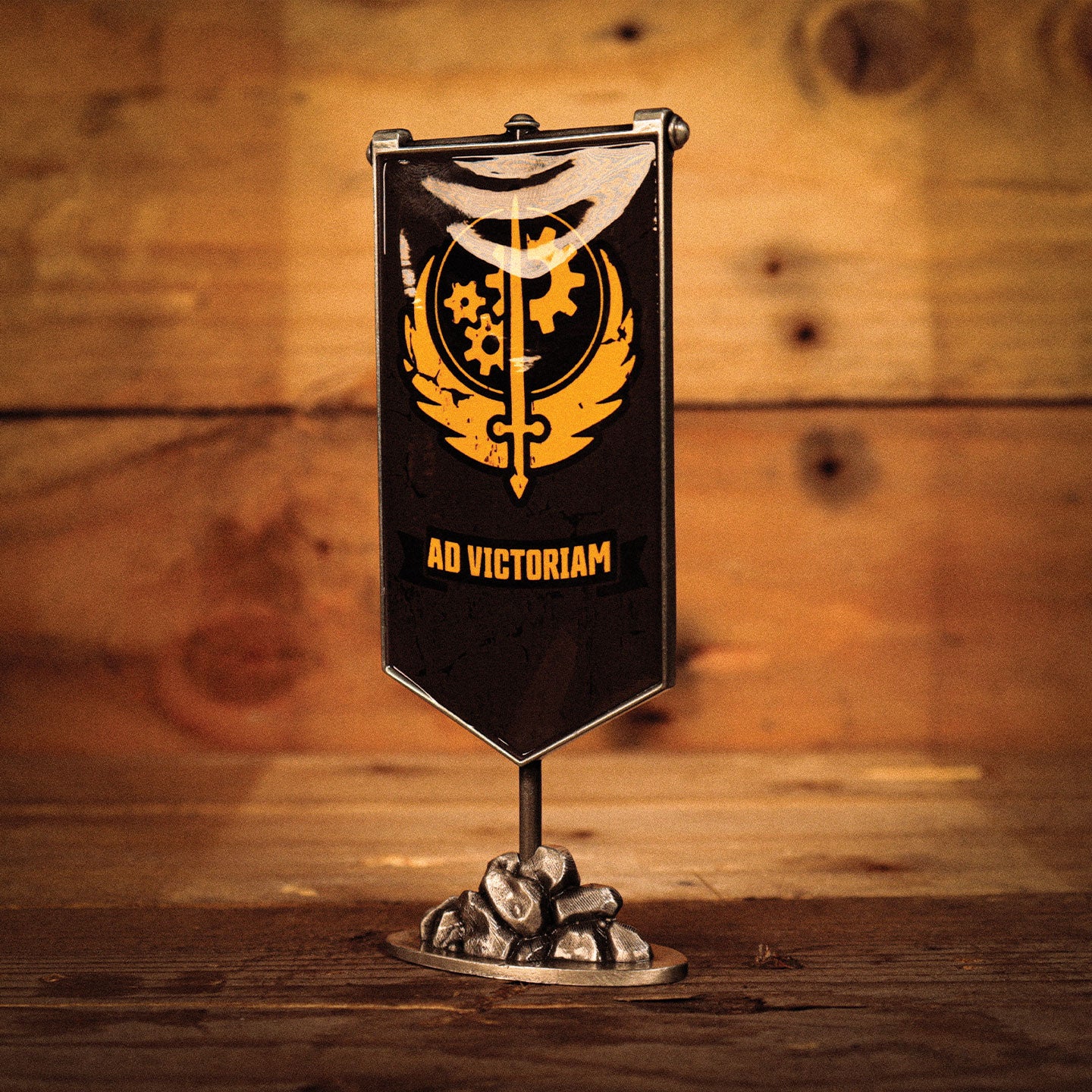Fallout Brotherhood of Steel Metal Banner-Limited Edition