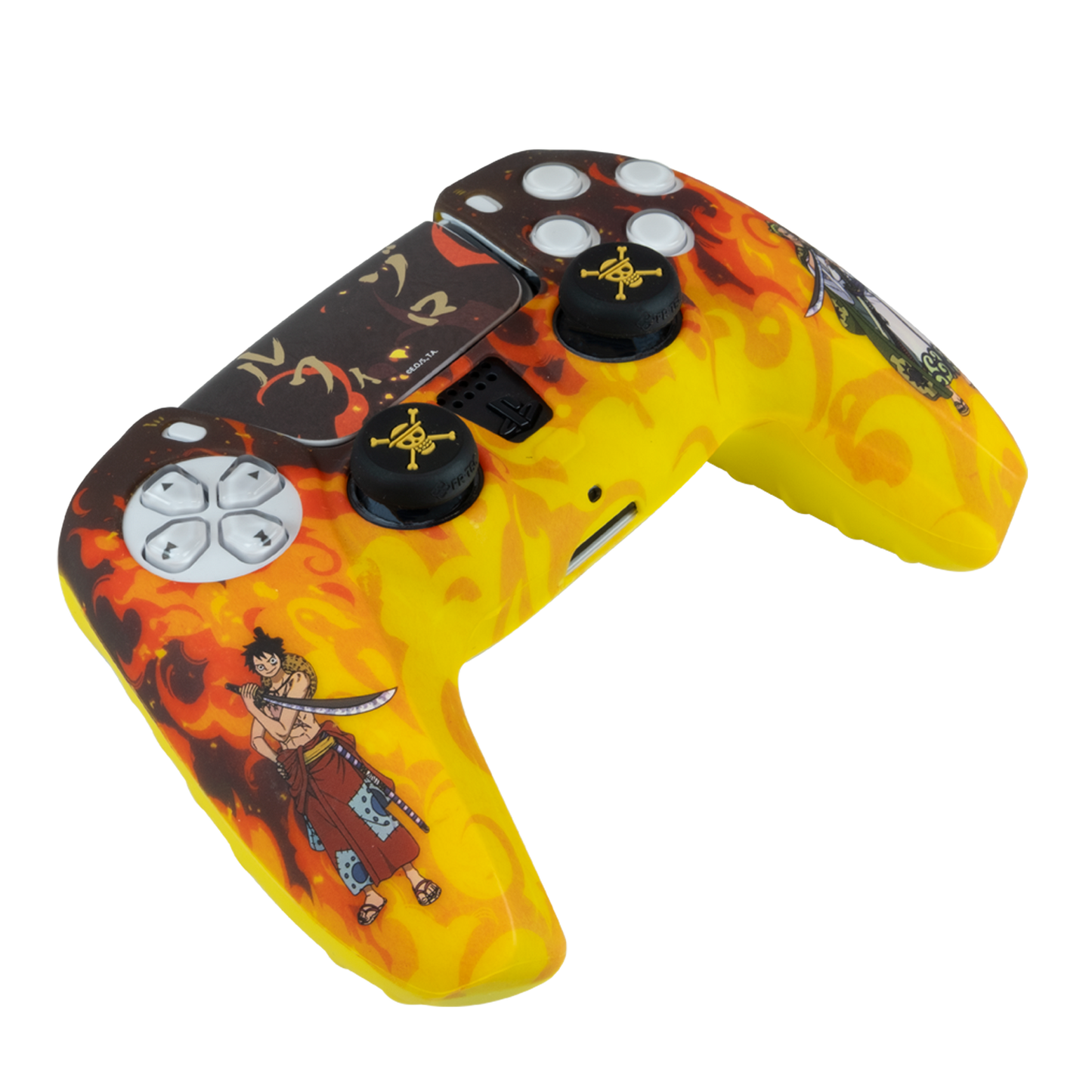 PS5 One Piece Custom Kit "Fire"
