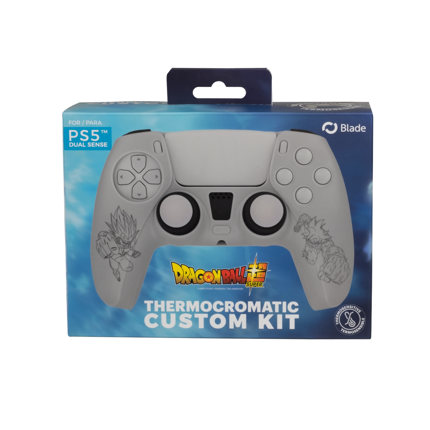 PS5 Dragon Ball Thermocromatic Silicone Skin + Grips