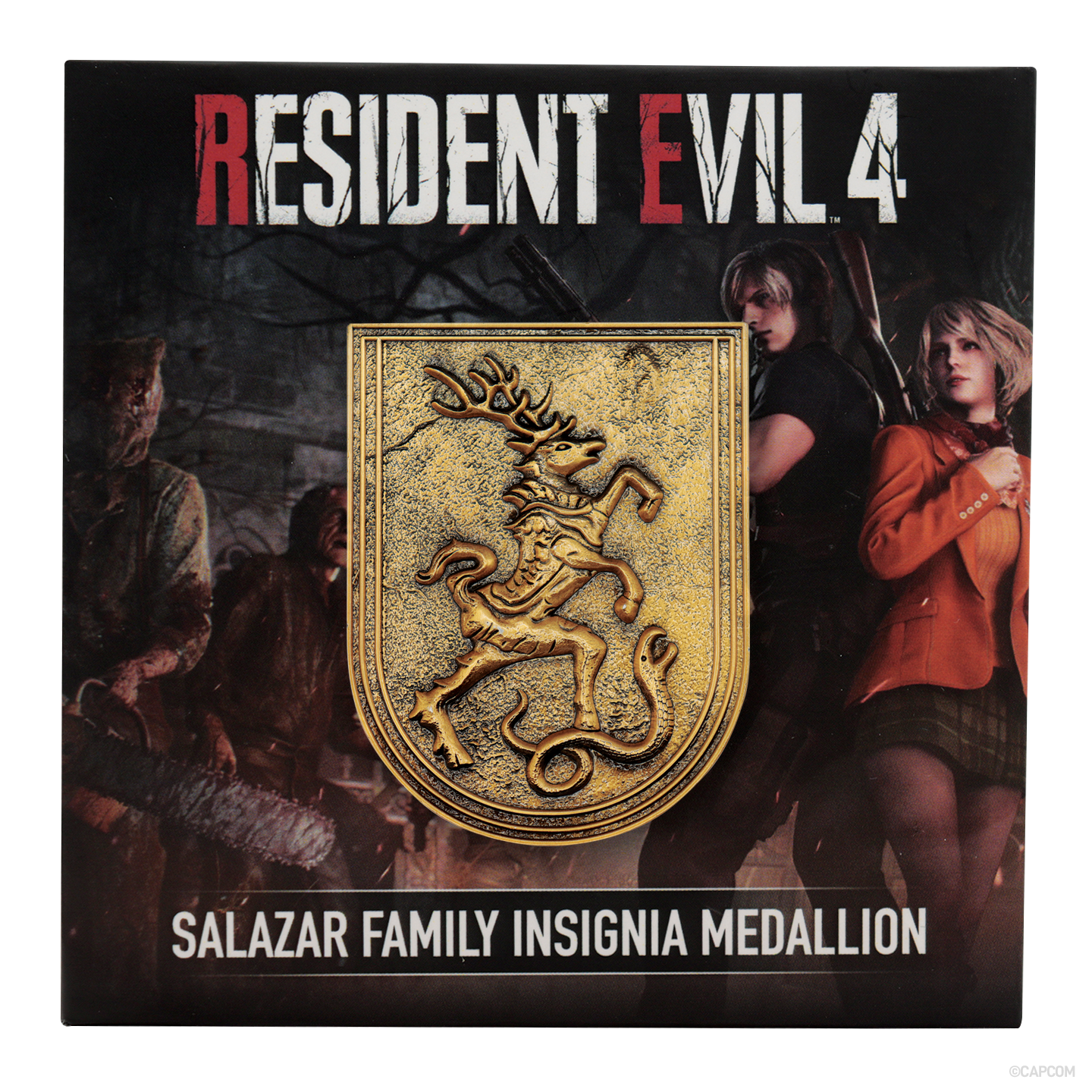 Resident Evil 4 Salazar Family Insignia Medallion