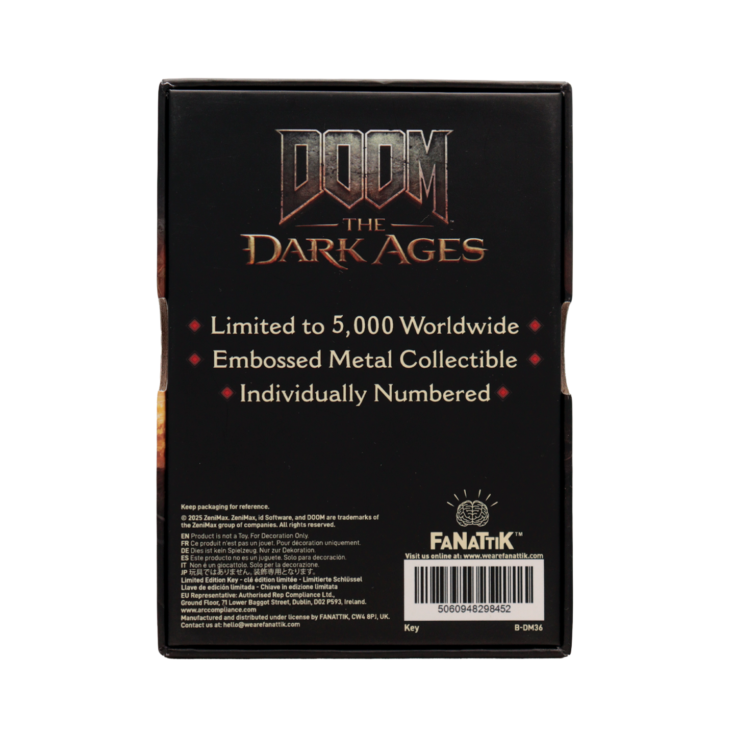 DOOM: The Dark Ages Replica Secret Key- Limited Edition