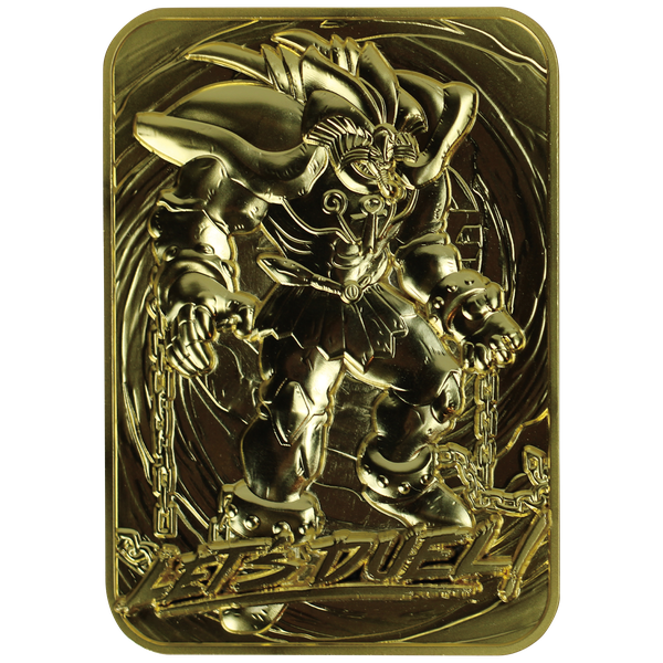 Yu-Gi-Oh! Limited Edition 24k Gold Plated Exodia the Forbidden One Metal Card