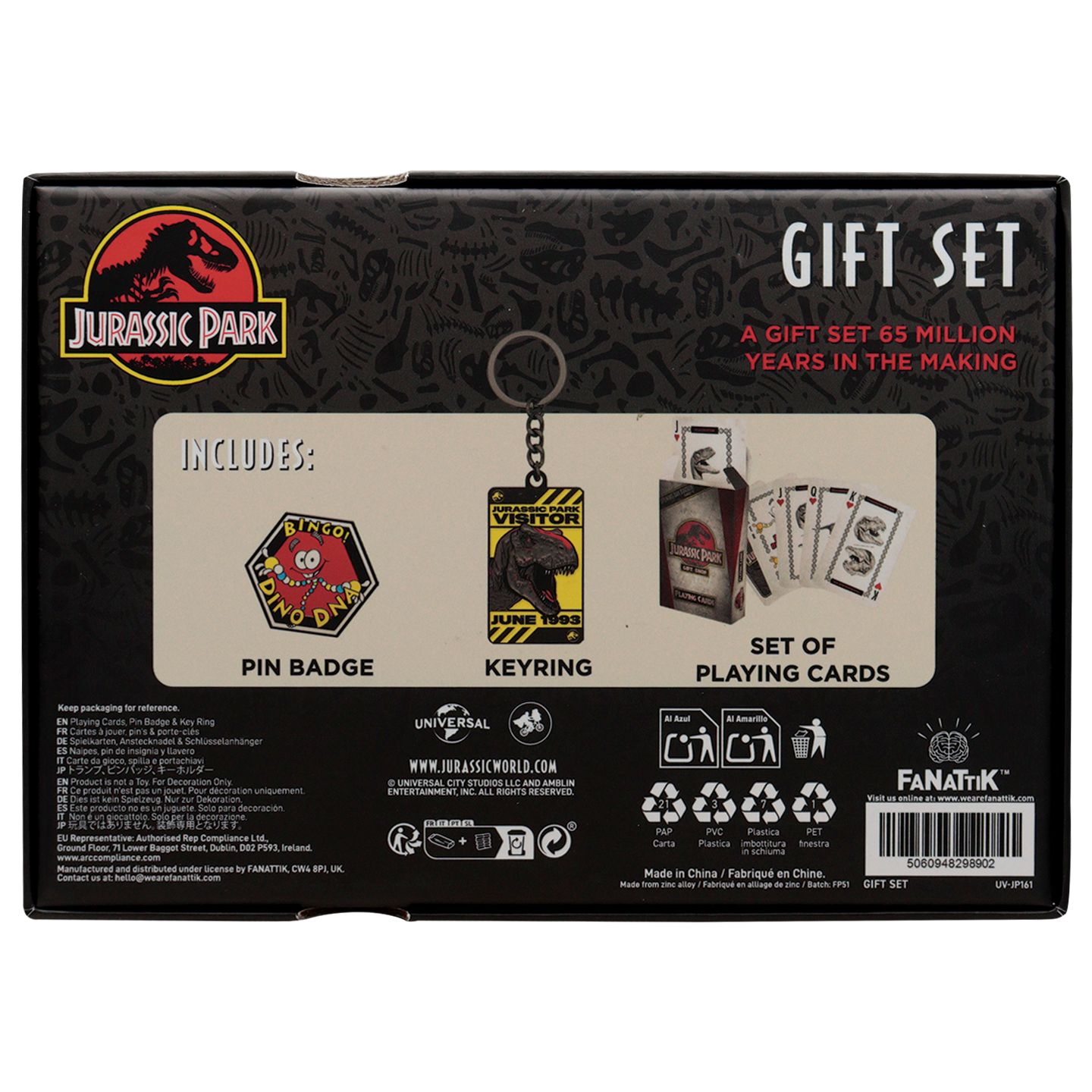 Jurassic Park Dino Officially Licensed Gift Set