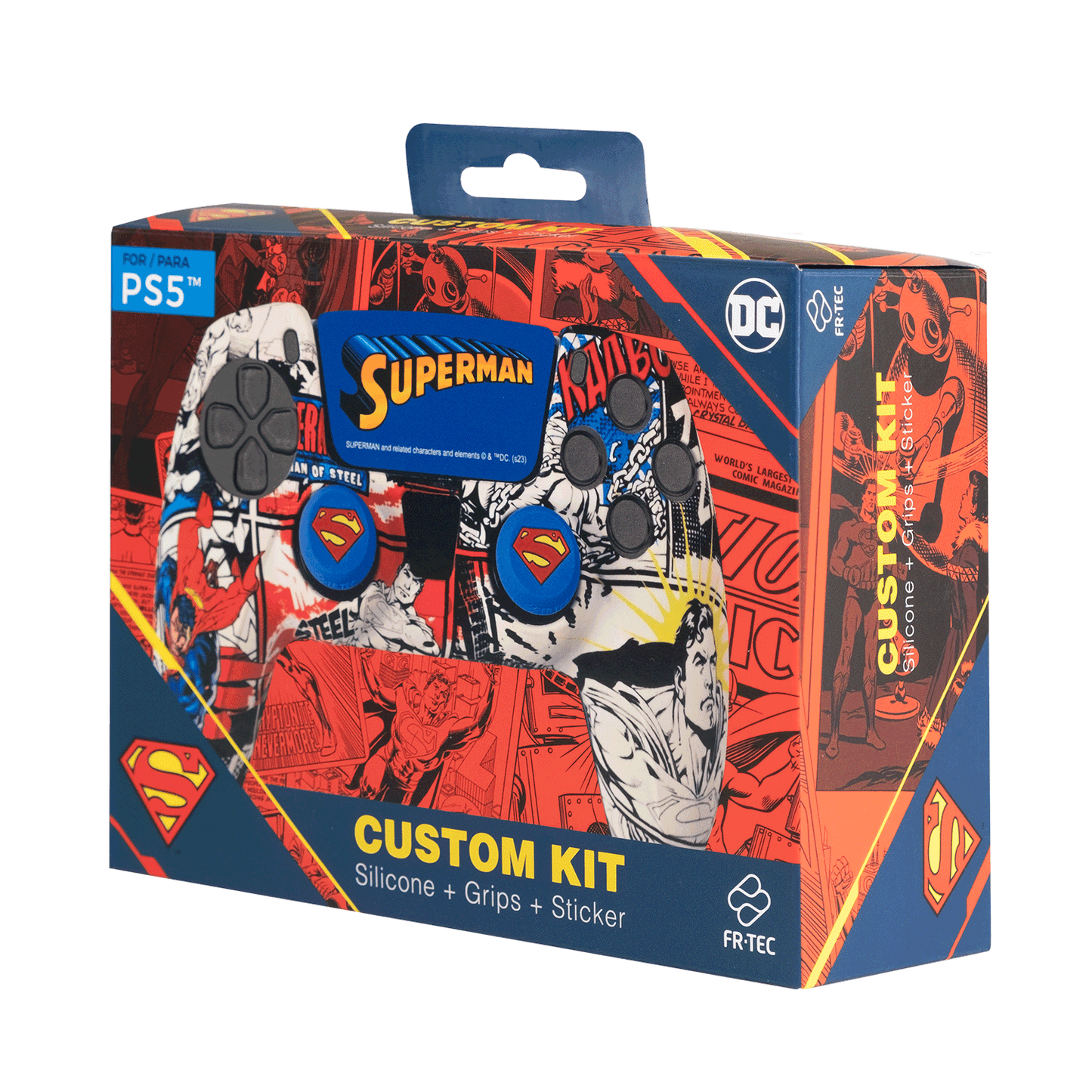 PS5 DC Custom Kit Superman