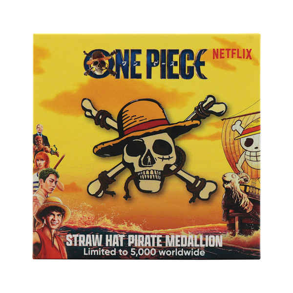 One Piece Limited Edition Jolly Roger Medallion