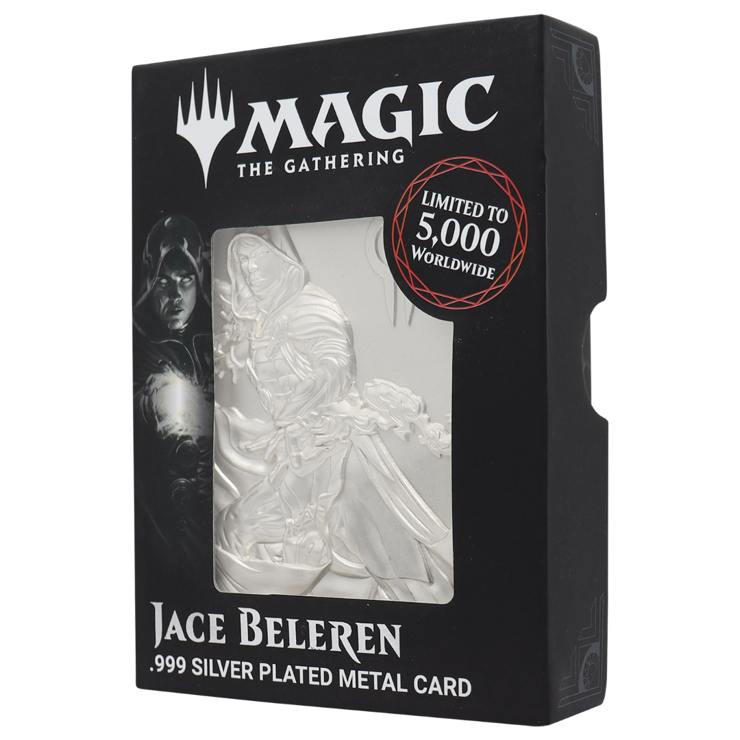 Magic the Gathering Limited Edition .999 Silver Plated Jace Beleren Ingot