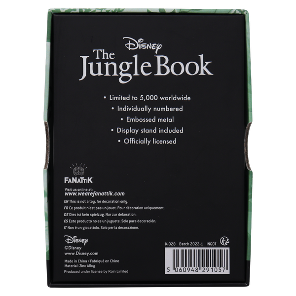 Disney Limited Edition The Jungle Book Ingot