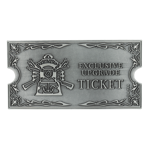 Resident Evil 4 Metal Exclusive Upgrade Ticket