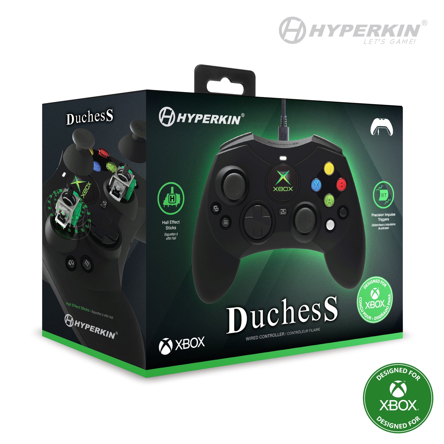 Hyperkin DuchesS Wired Controller for Xbox Series X|S/ Xbox One - Black
