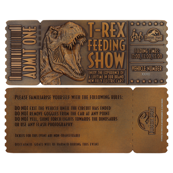 Jurassic Park Feeding Show Ticket
