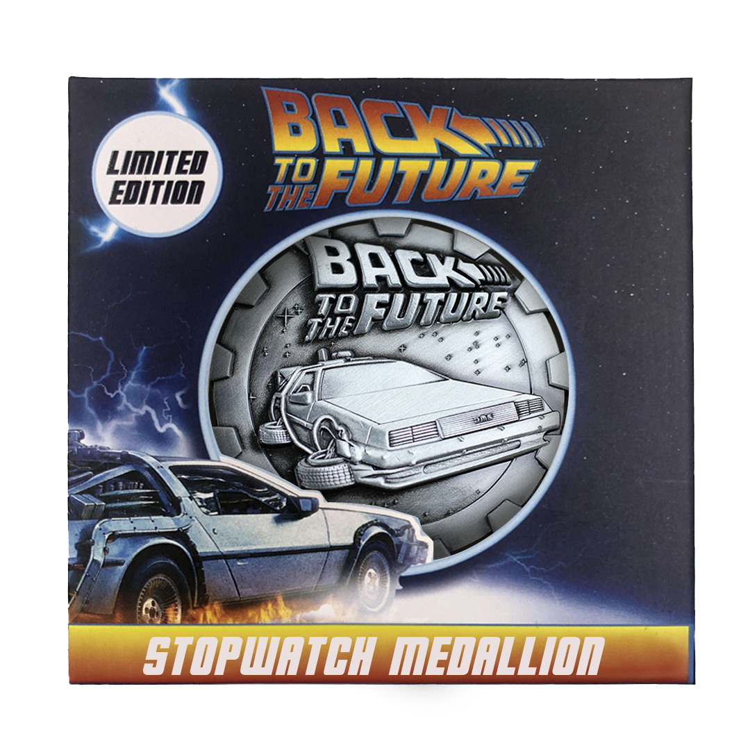 Back to the Future Limited Edition Stopwatch Medallion