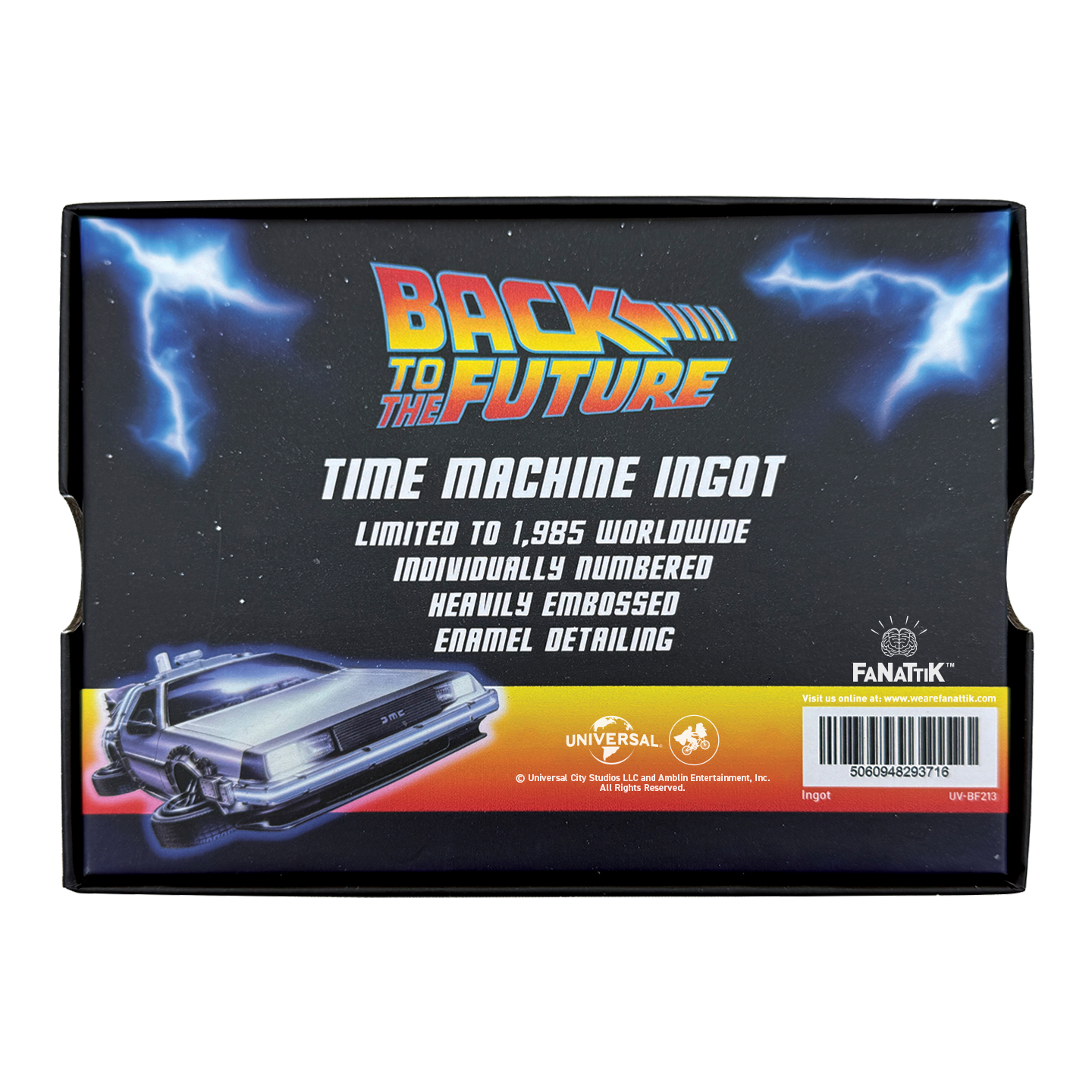 Back to the Future 40th Anniversary Time Circuits Ingot - Limited Edition