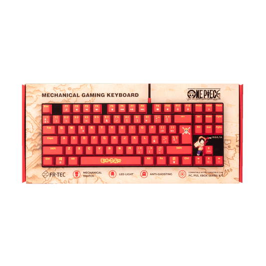D PC One Piece Keyboard Luffy