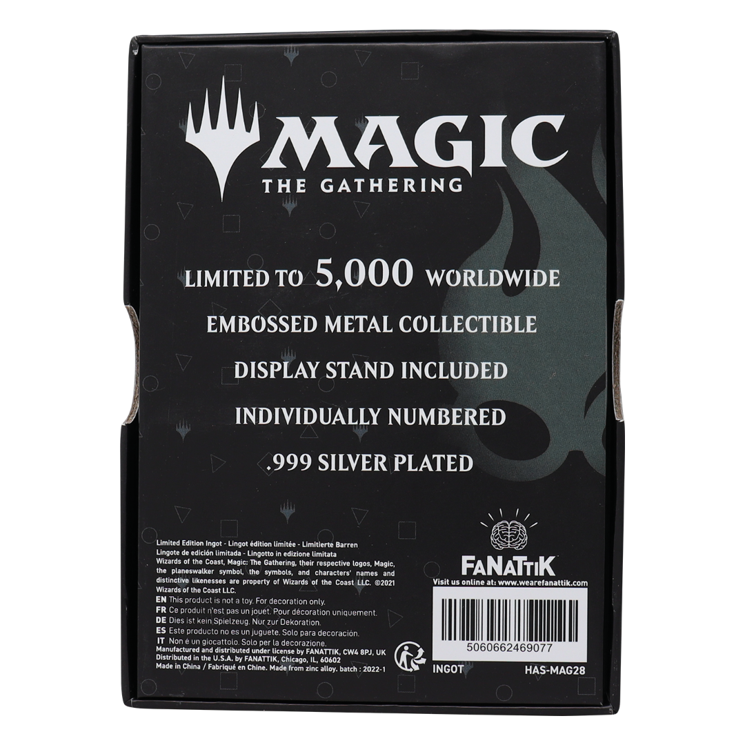 Magic the Gathering Limited Edition .999 Silver Plated Chandra Nalaar Ingot