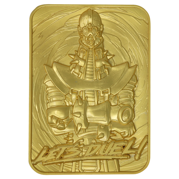 Yu-Gi-Oh! Limited Edition 24k Gold Plated Jinzo Metal Card