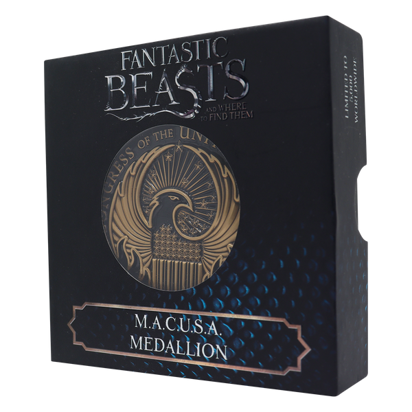 Fantastic Beasts Limited Edition Magical Congress of the United States of America Medallion