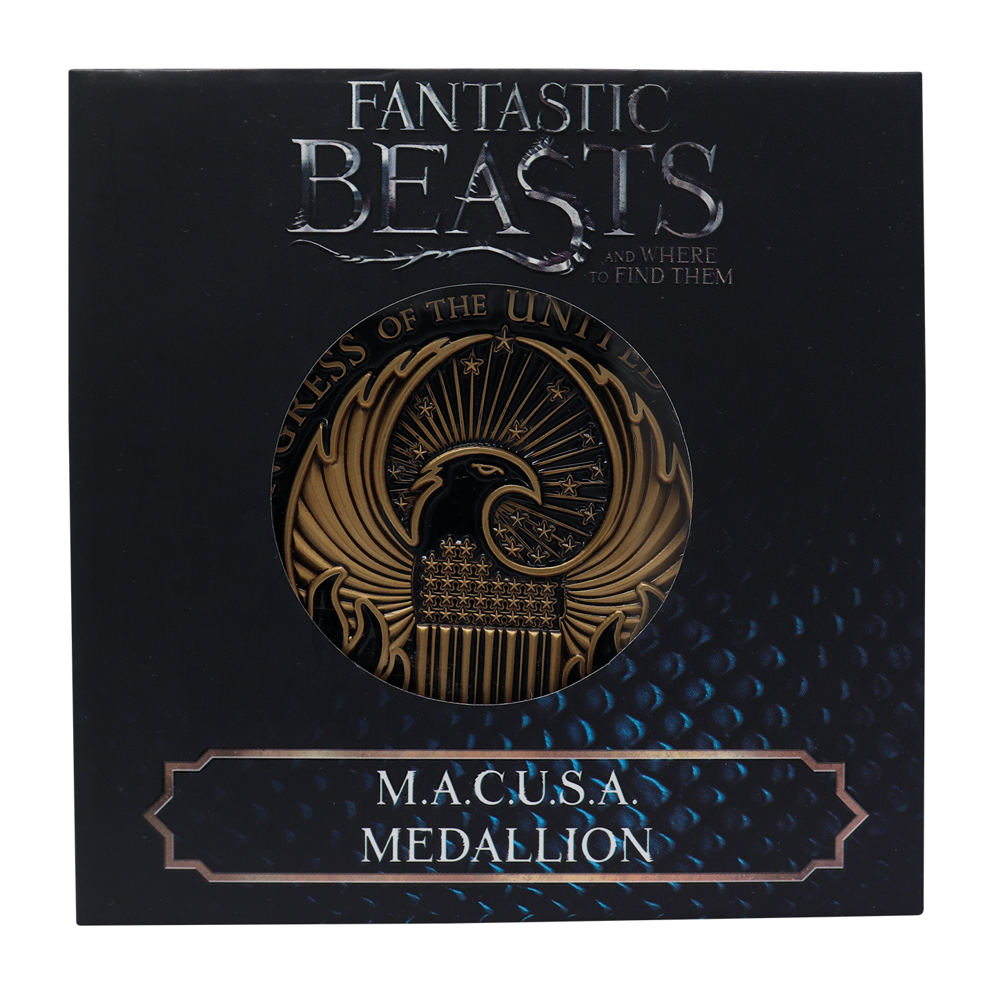 Fantastic Beasts Limited Edition Magical Congress of the United States of America Medallion