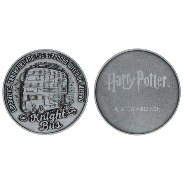 Harry Potter Limited Edition Knight Bus Medallion