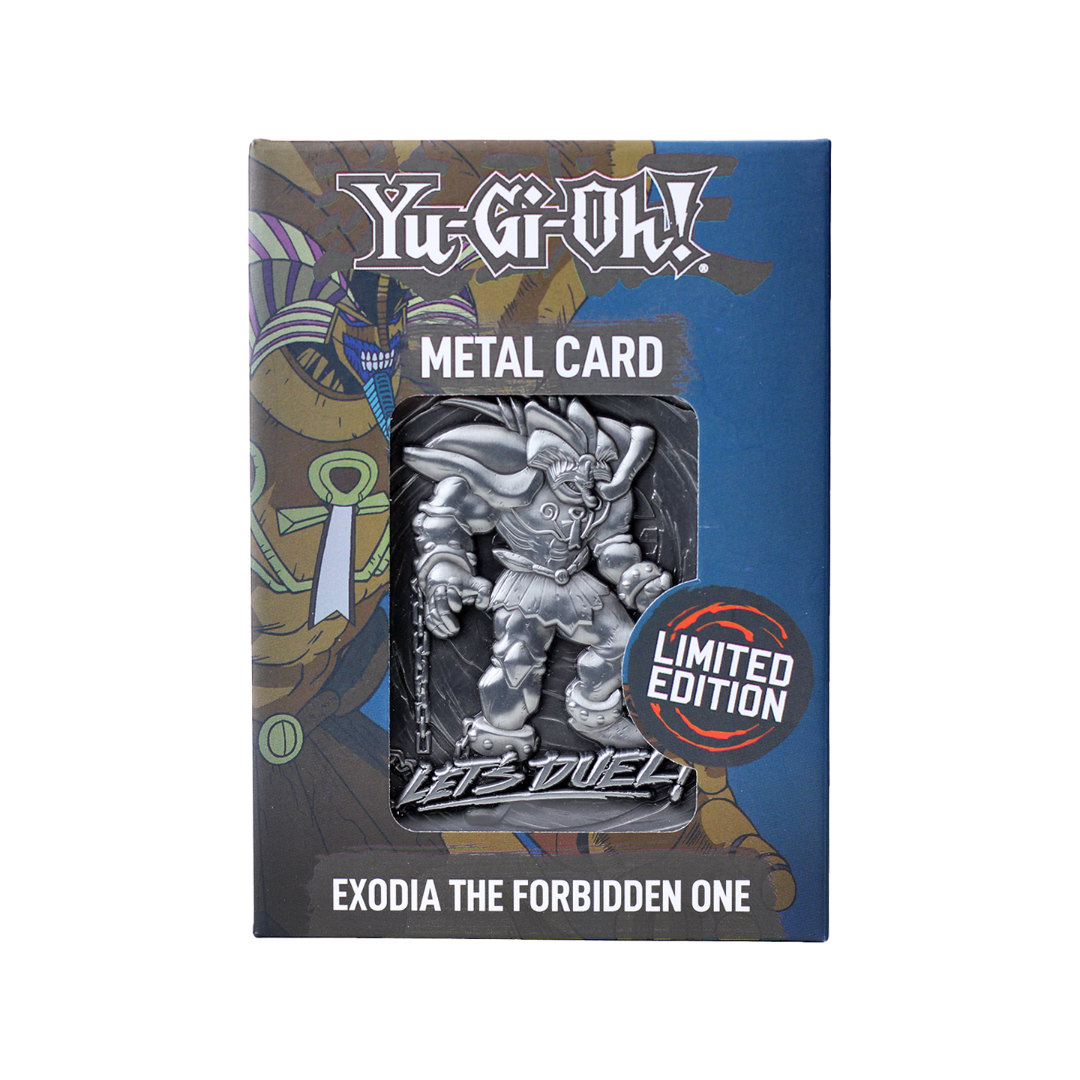 Yu-Gi-Oh! Limited Edition Exodia the Forbidden One Metal Card