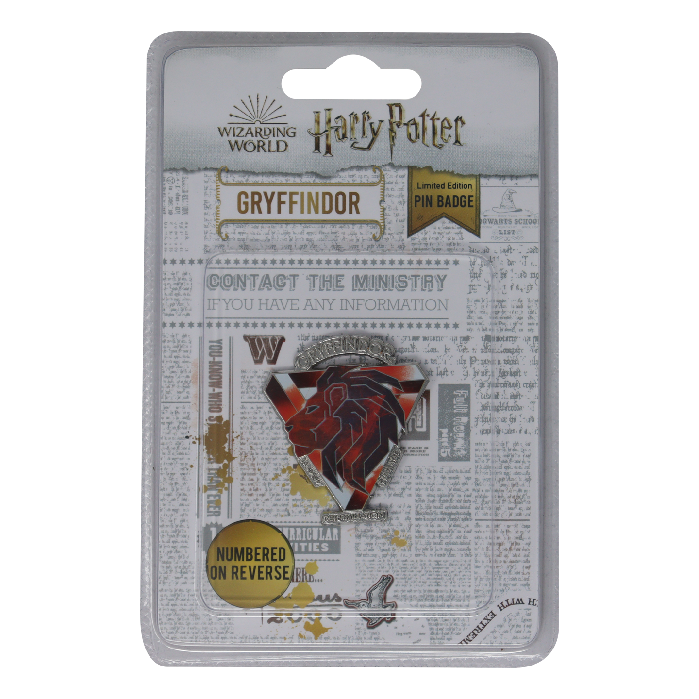 Harry Potter Limited Edition Gryffindor House Pin Badge