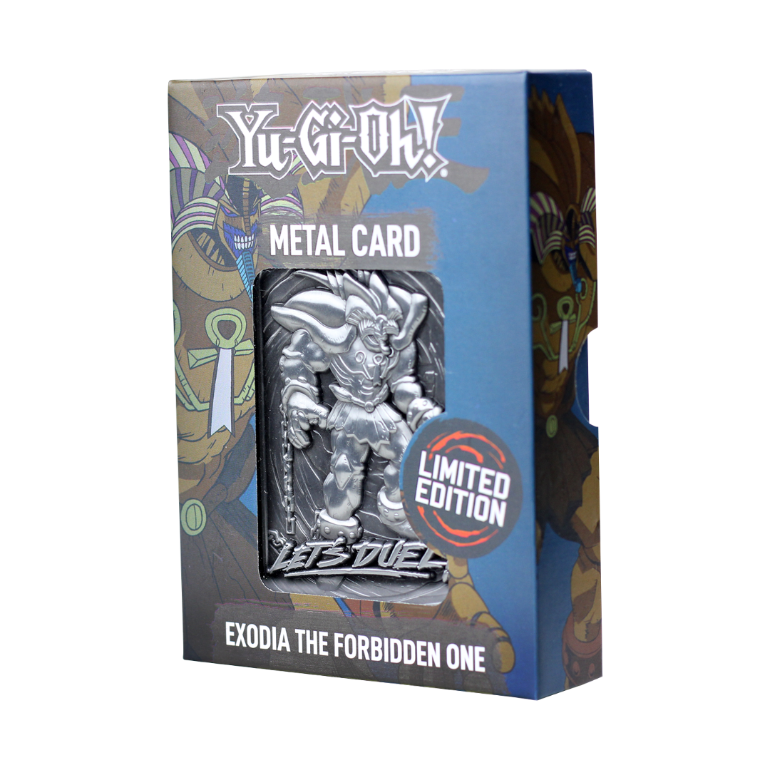 Yu-Gi-Oh! Limited Edition Exodia the Forbidden One Metal Card