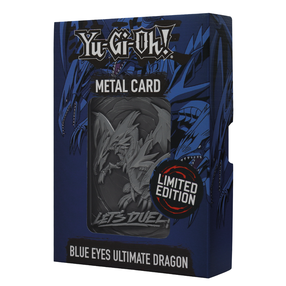 Yu-Gi-Oh! Limited Edition Blue Eyes Ultimate Dragon Metal Card