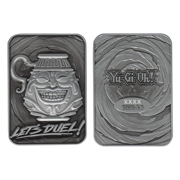 Yu-Gi-Oh! Limited Edition Pot of Greed Metal Card