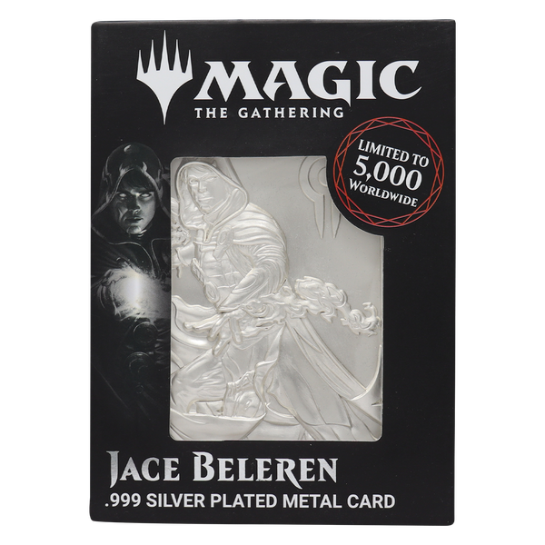 Magic the Gathering Limited Edition .999 Silver Plated Jace Beleren Ingot