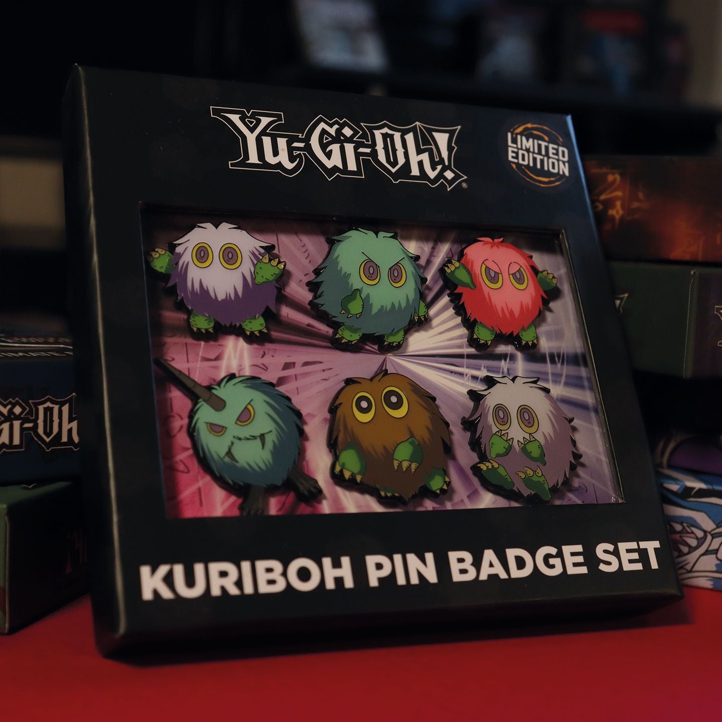 Yu-Gi-Oh! Limited Edition Set of 6 Kuriboh Brothers Pin Badges