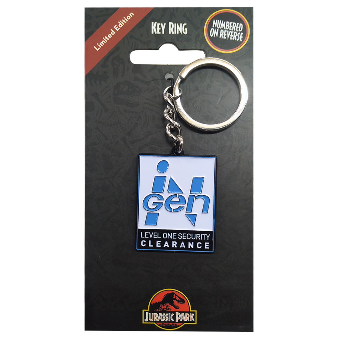 Jurassic Park Limited Edition InGen Key Ring