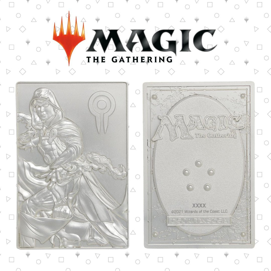 Magic the Gathering Limited Edition .999 Silver Plated Jace Beleren Ingot