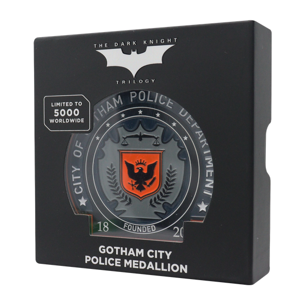 DC The Dark Knight Limited Edition Gotham City Police Badge Medallion