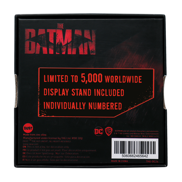 DC The Batman Limited Edition Medallion