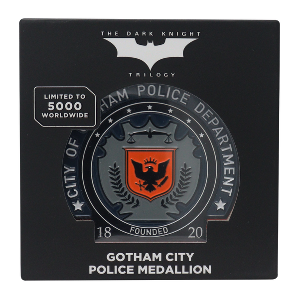 DC The Dark Knight Limited Edition Gotham City Police Badge Medallion