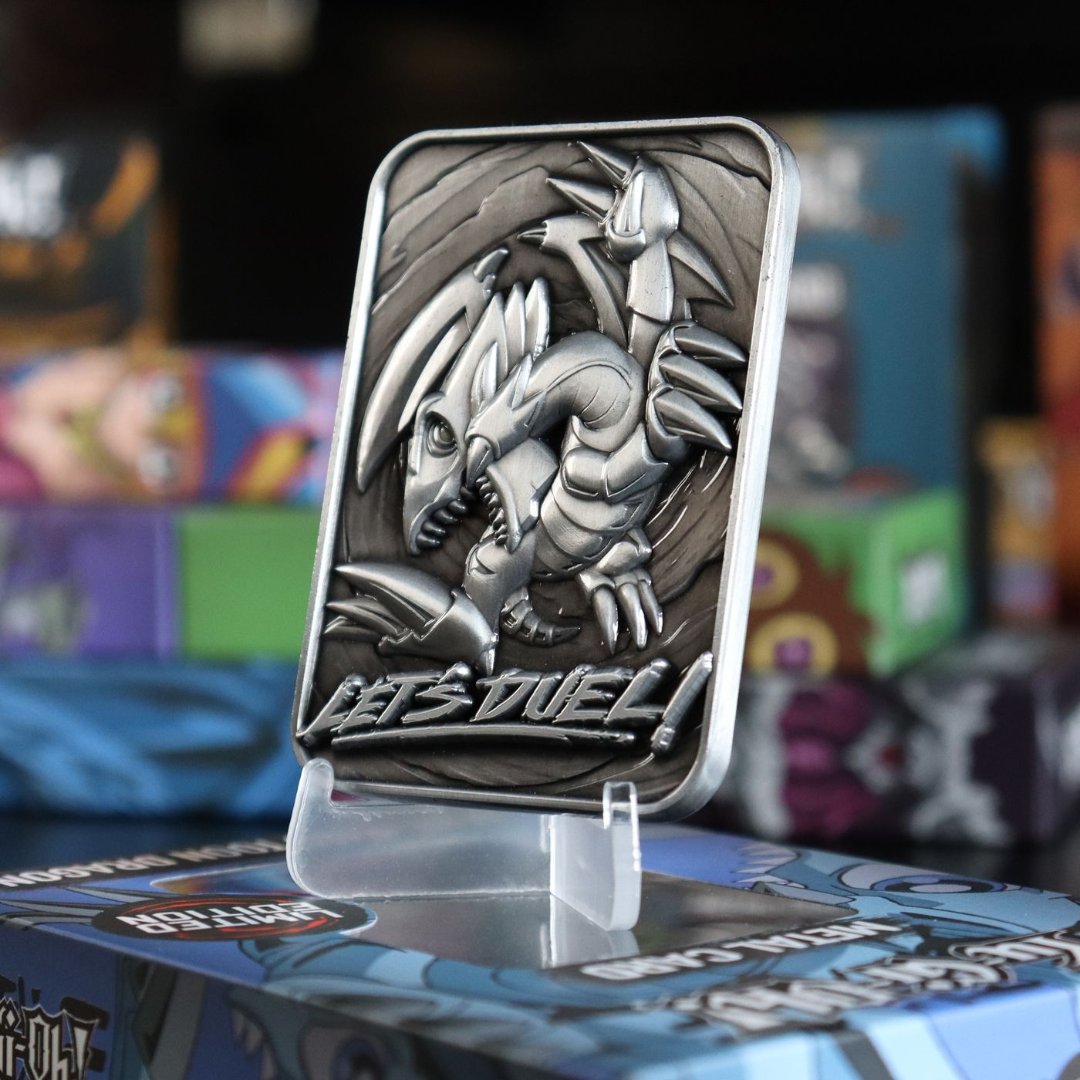 Yu-Gi-Oh! Limited Edition Blue Eyes Toon Dragon Metal Card