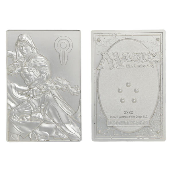 Magic the Gathering Limited Edition .999 Silver Plated Jace Beleren Ingot