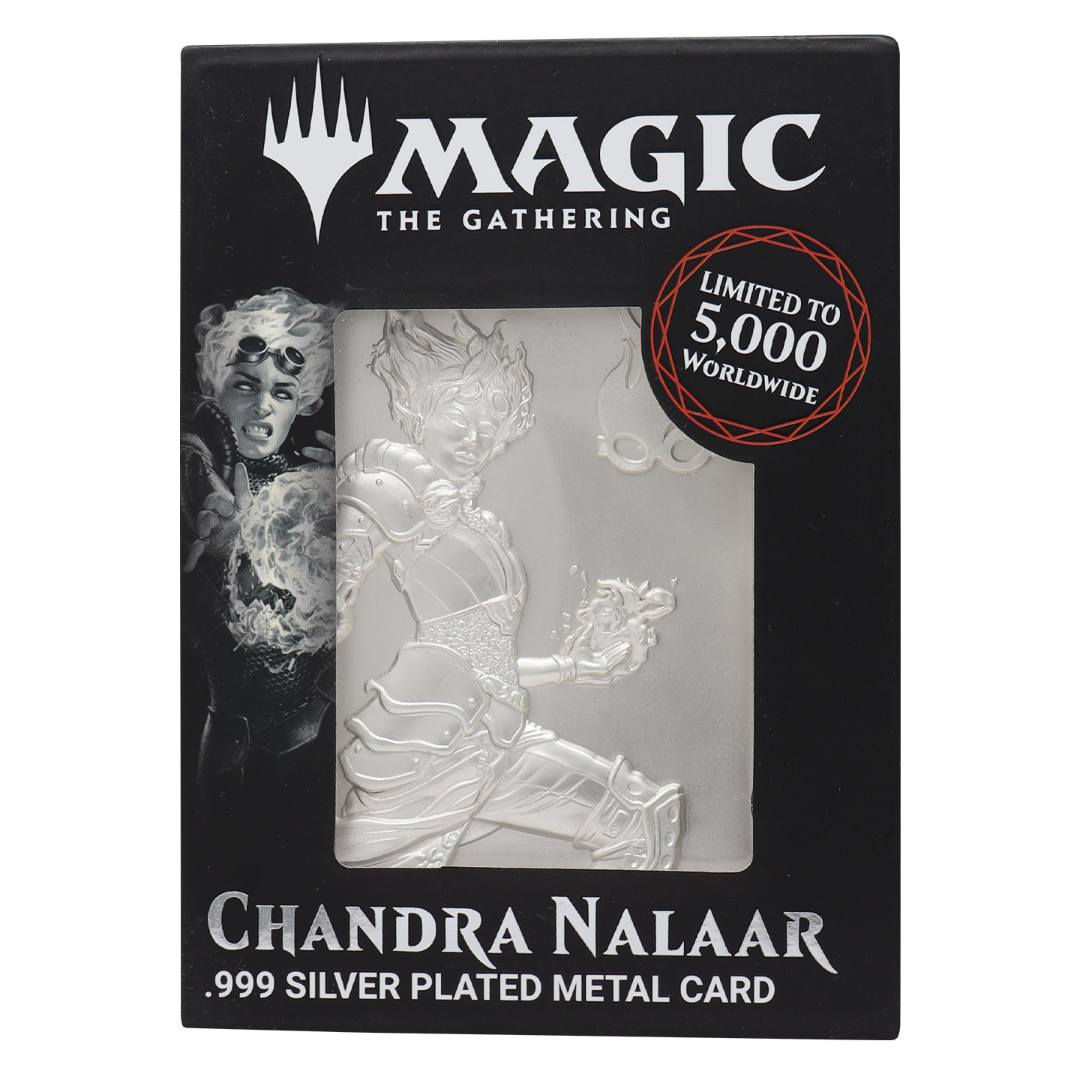 Magic the Gathering Limited Edition .999 Silver Plated Chandra Nalaar Ingot